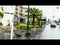 Peaceful Rainy Walk in Swiss Town INTERLAKEN 🇨🇭Switzerland
