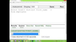 19 Oracle Database SQL Aggregating Data Using Group Function Group By Having