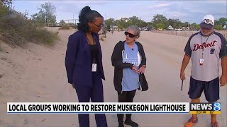 ‘Our legacy’: Group works to restore Muskegon lighthouse