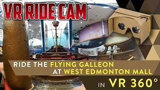 Ride the Flying Galleon at West Edmonton Mall's Galaxyland - Best Edmonton Mall