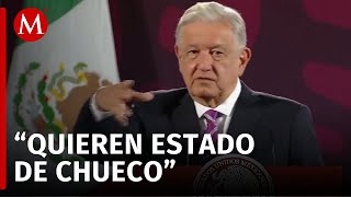 AMLO arremete contra el CCE por sobrerrepresentación