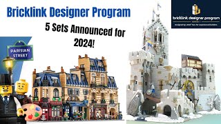 LEGO Bricklink Designer Program Round 1 Sets Announced