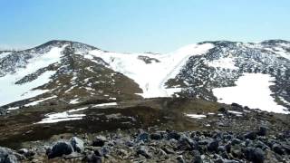 2017春　霊仙山　雪山ハイキング