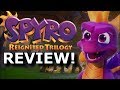 Spyro Reignited Trilogy Review! Still FUN in 2018? (Ps4/Xbox One)