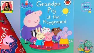 Amazing Peppa pig collection Grandpa Pig at the Playground #funlearningwithsharina #peppa #peppapig