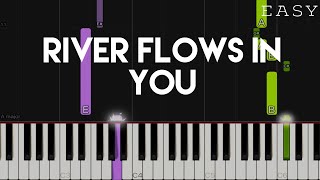River Flows In You - Yiruma | EASY Piano Tutorial