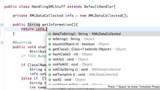 Android Developing Applications Tutorial 159 Finishing XML parser