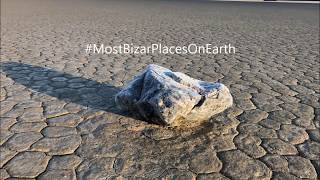Moving Stones of Racetrack Playa, Death Valley - Time Lapse Recording