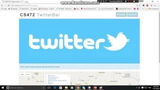 TwitterBar Project