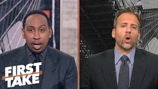 Stephen A. and Max debate who won the GGG vs. Canelo fight | First Take | ESPN