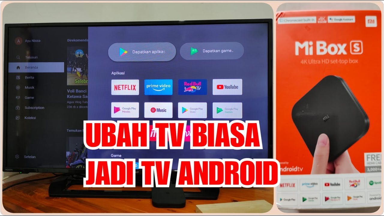 Mi Box Ubah Tv Biasa Jadi Tv Android - YouTube