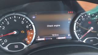 Jeep Renegade errors and engine loss while driving