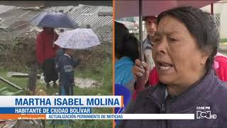 Más de 50 viviendas podrían colapsar en Ciudad Bolívar