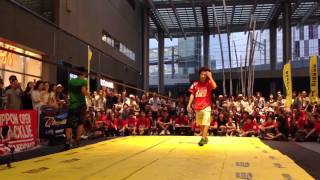 第3回 日本オープンスラックライン選手権大会 決勝 Gappai VS Tatsuya