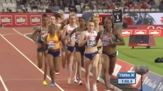 47 Laura Muir 1500m FINAL Women's London Diamond League 2016 HD