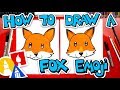 How To Draw Fox Emoji Face