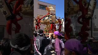 亀岡八幡宮例祭 復活渡御 神社神輿一之宮 令和5年7月16日。1