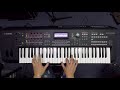 yamaha moxf6 performance demo great for the giging