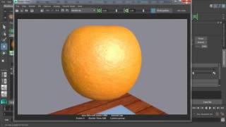 Model an Orange Maya 2016 Tutorial