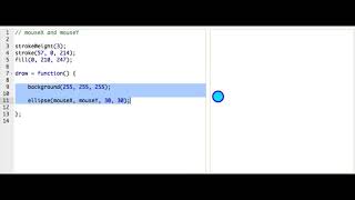 Mouse Interaction - Computer Programming - Khan Academy by Computer Science
