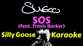 Sueco - SOS (feat. Travis Barker) (Karaoke) Lyrics Instrumental