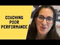 COACH Poor Performance | Restaurant Management Tips