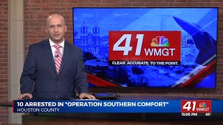 10 arrested in Houston County undercover operation targeting sex trafficking