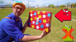 Blippi Learns To Count 1 to 10 with 123 Boxes | Learning Videos | Kids Videos | Blippi Songs