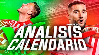 LOS MEJORES Y PEORES EQUIPOS FANTASY PARA MARZO | ANÁLISIS CALENDARIO | LaLiga 24/25 | Carrasco