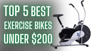 Best Exercise Bikes Under $200 On Amazon  2023|Top 5 Best Exercise Bikes Under $200 Reviews