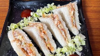 Healthy \u0026 creamy coleslaw sandwich recipe without mayonaisse \u0026 oil | Instant recipe for lunchbox