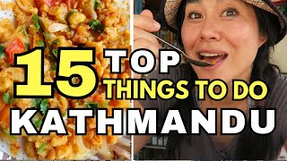 15 AMAZING THINGS TO DO IN KATHMANDU  + NEWARI FOOD | Kathmandu Travel Video