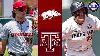 #3 Arkansas vs #5 Texas A&M Highlights (G3) | 2024 College Baseball Highlights