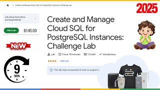 Create and Manage Cloud SQL for PostgreSQL Instances: Challenge Lab | GSP355