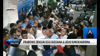 Prabowo Jenguk Eggi Sudjana & Lieus Sungkharisma di Polda Metro Jaya