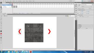 Flash action script tutorial on changing images using go to and stop.