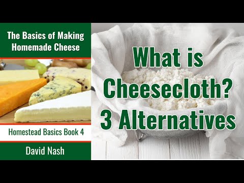 What can I use instead of a cheesecloth?