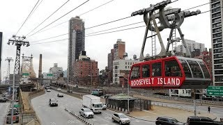 Riding The Roosevelt Island Tramway In New York City