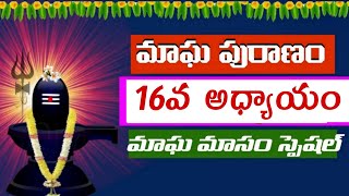 మాఘ పురాణం 16 | magha Puranam Stories in Telugu | Magha Masam Special2025 | మాఘ పురాణం స్పెషల్