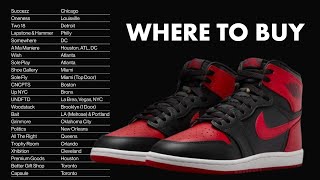 Where To Buy The Jordan 1 High '85 OG Bred