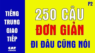 250 câu tiếng Trung đơn giản đi đâu cũng nói  - P2