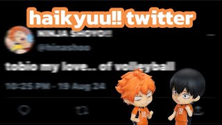 atsumu gets CANCELED. // haikyuu!! twitter