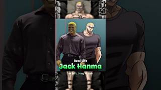 JACK HANMA EDIT- FRESH NXYAMANE, Real Life Jack Hanma | #jackhanma #baki #shorts