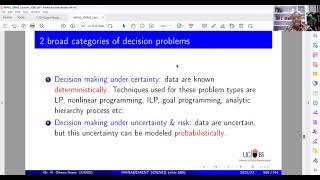 11a Decision Analysis Introduction