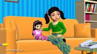 Miss Molly had a dolly - 3D Animation Nursery rhyme for children  ( Miss polly had a dolly)