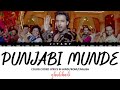 Punjabi Munde Lyrics Video - Ghudchadi  (Color Coded Lyrical Video in Hindi/Rom/English translated)