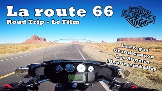 Road Trip sur la Route 66 en Harley Davidson, film complet 🤘