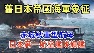 舊日本帝國海軍象征——赤城號重型航母，日本第一航空艦隊旗艦和第一主力，侵略戰爭初期如何鋒芒畢露？遠征印度洋，日機俯沖轟炸命中率達到驚人的88%，為何僅僅被美軍俯沖轟炸機命中2枚重磅炸彈就沈沒了？