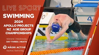 Day Three | Final Session | 2024 Apollo Projects New Zealand Age Group Swimming Championships