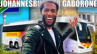 American FIRST Time On African Bus: South Africa To Botswana 🇿🇦🇧🇼 *This Was A CRAZY Ride!*